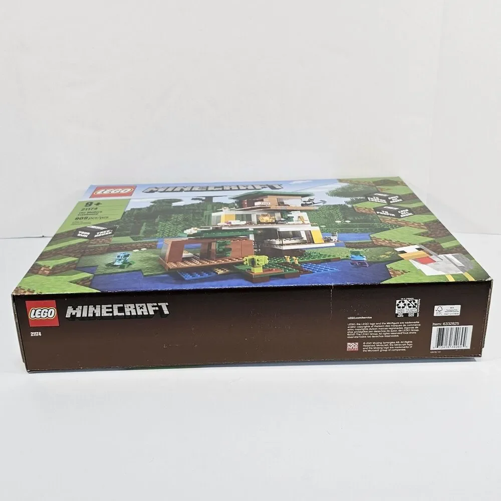 LEGO 21174 Minecraft The Modern Treehouse Building Set, 909 Pieces, New, Retired - Picture 6 of 8
